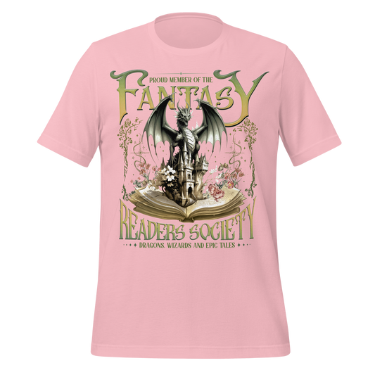 Fantasy Book Lover Tee - MagicMerchEmporium