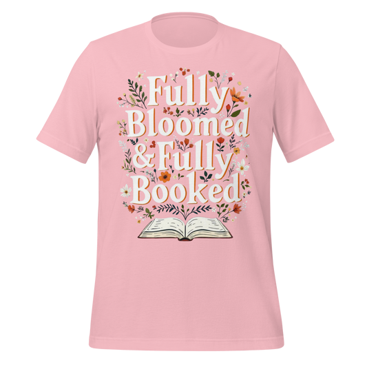 Fully Bloomed And Fully Booked Floral Tee