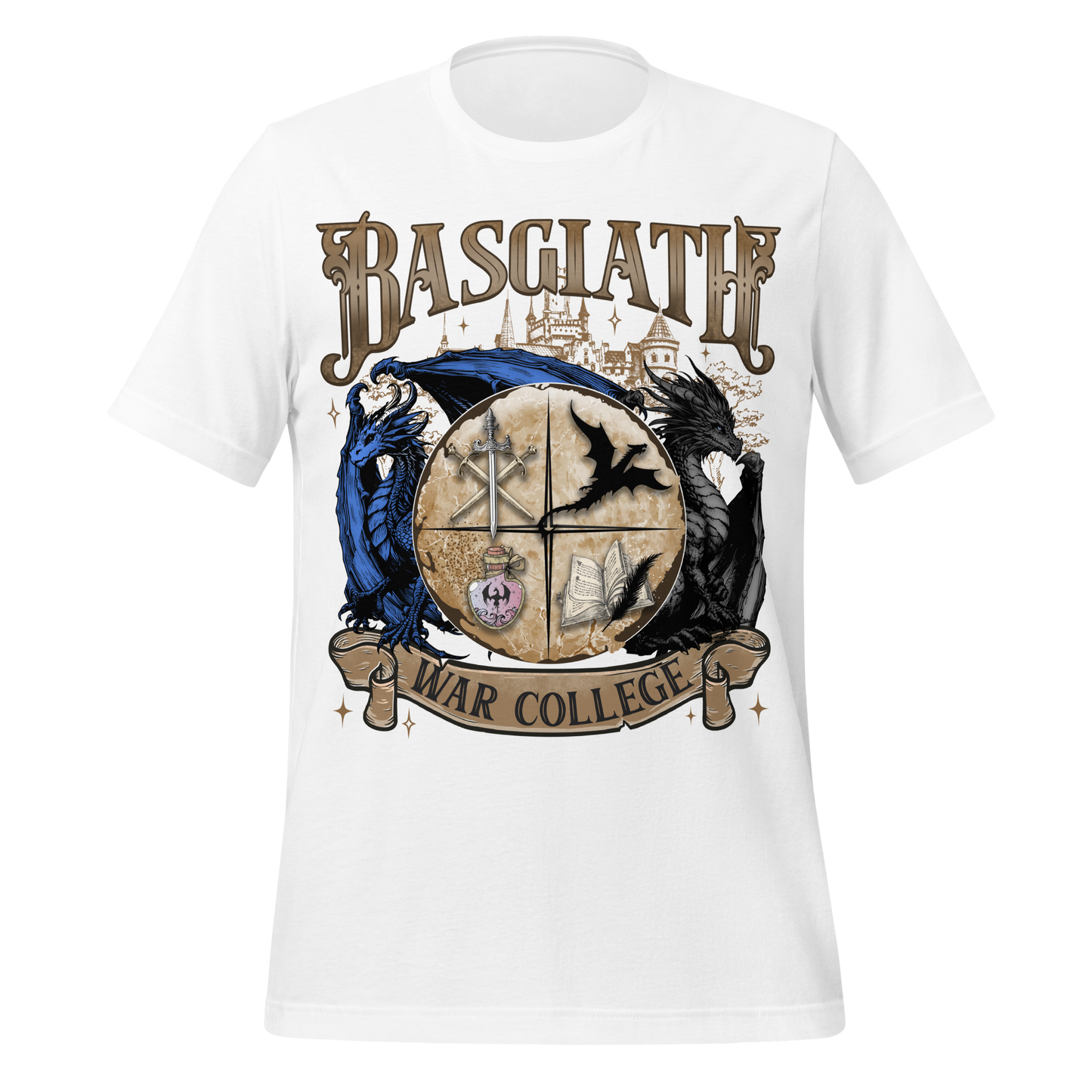 Basgiath War College Fourth Wing Inspired Tee