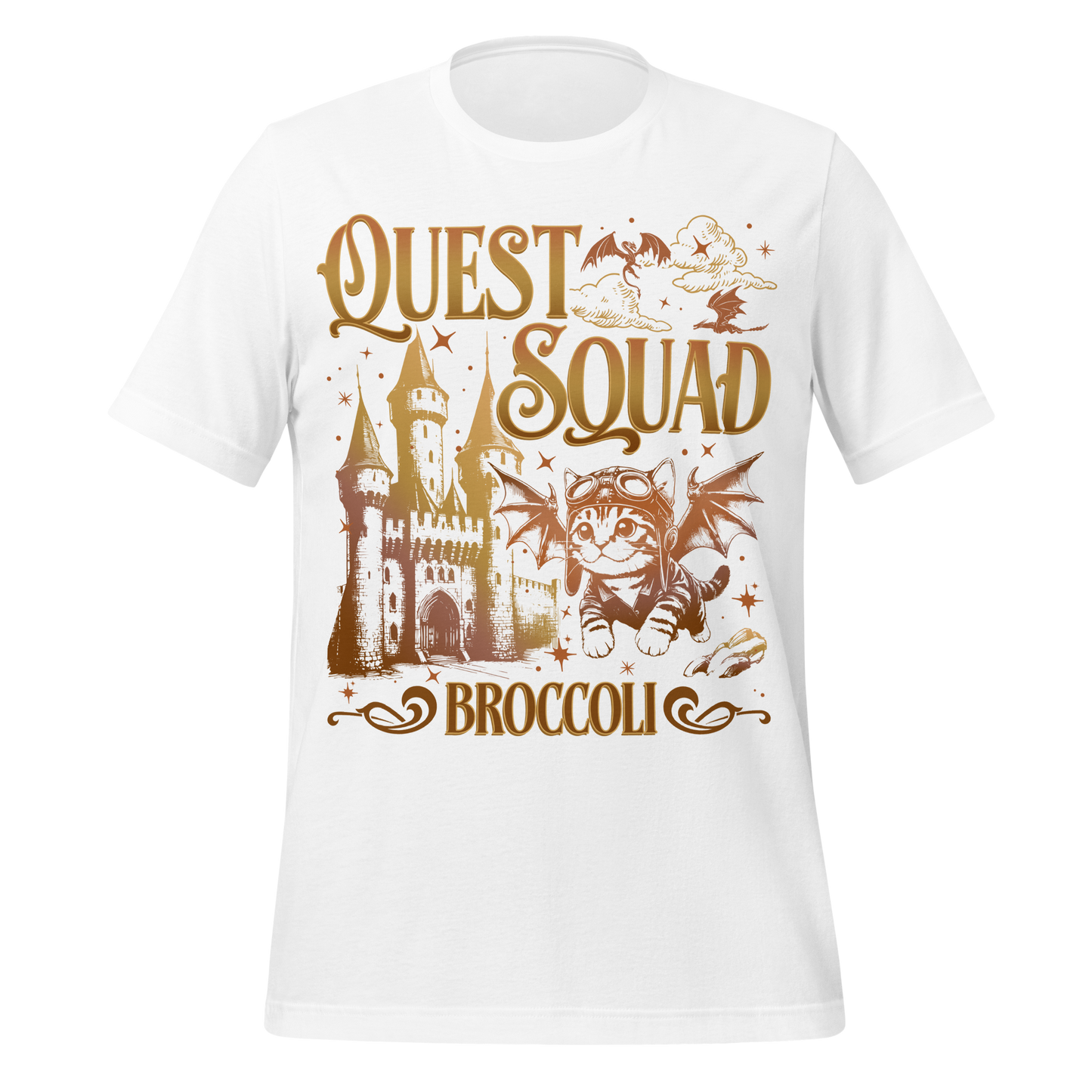 Quest Squad Cat Tee