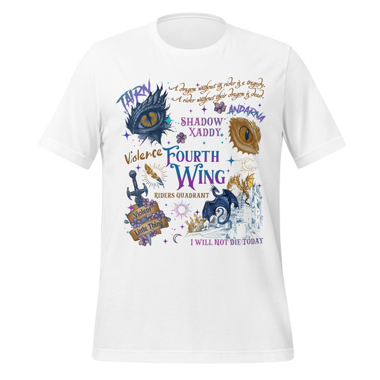 Fourth Wing Riders Tee - MagicMerchEmporium