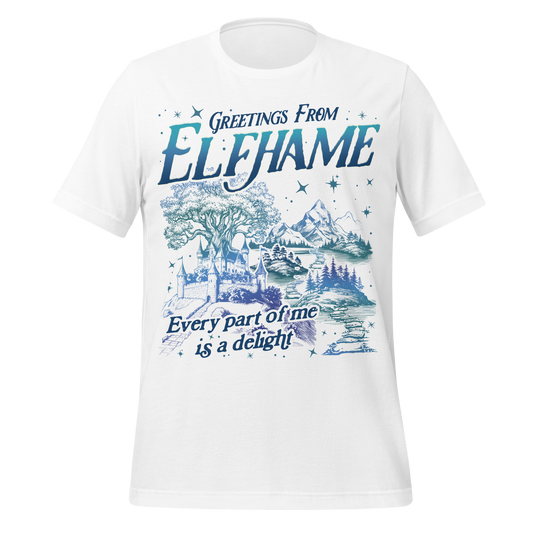 Greetings from Elfhame Tee - MagicMerchEmporium