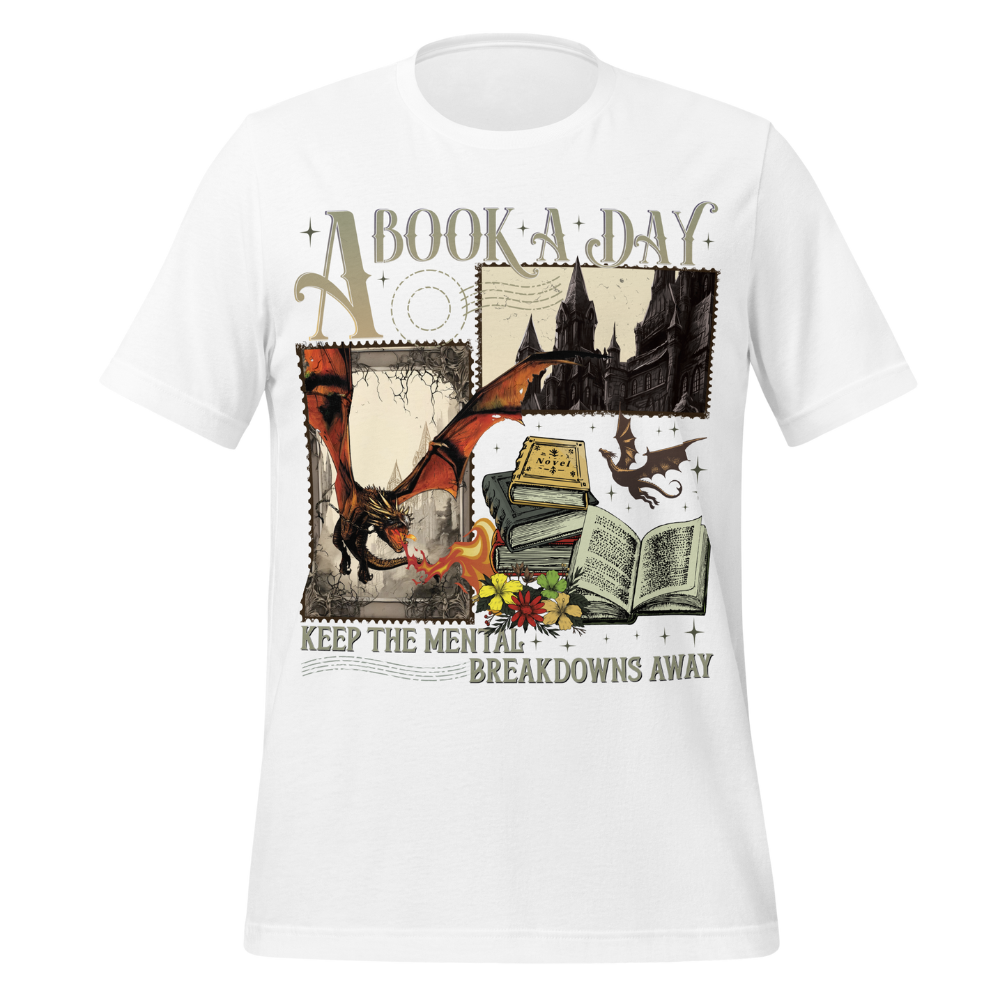 A Book A Day Tee - MagicMerchEmporium