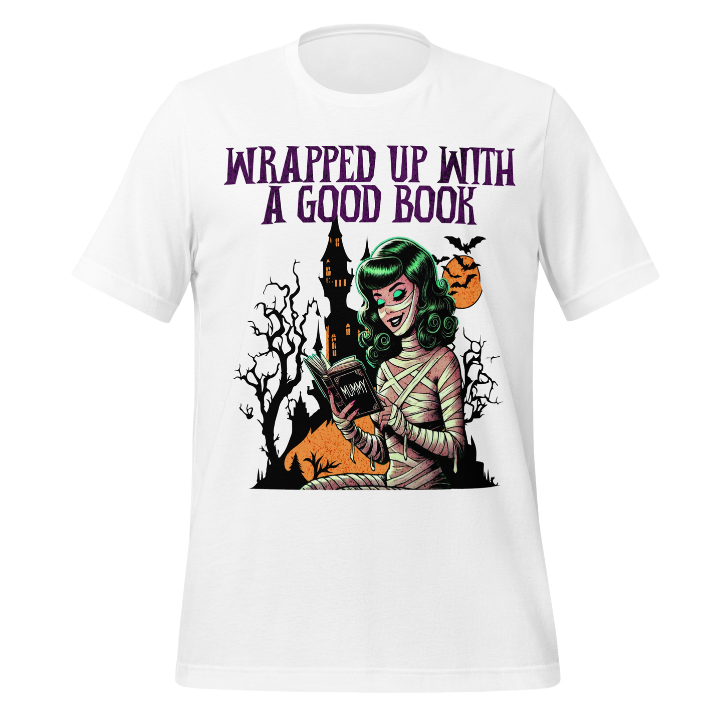 Wrapped Up with a Good Book Tee