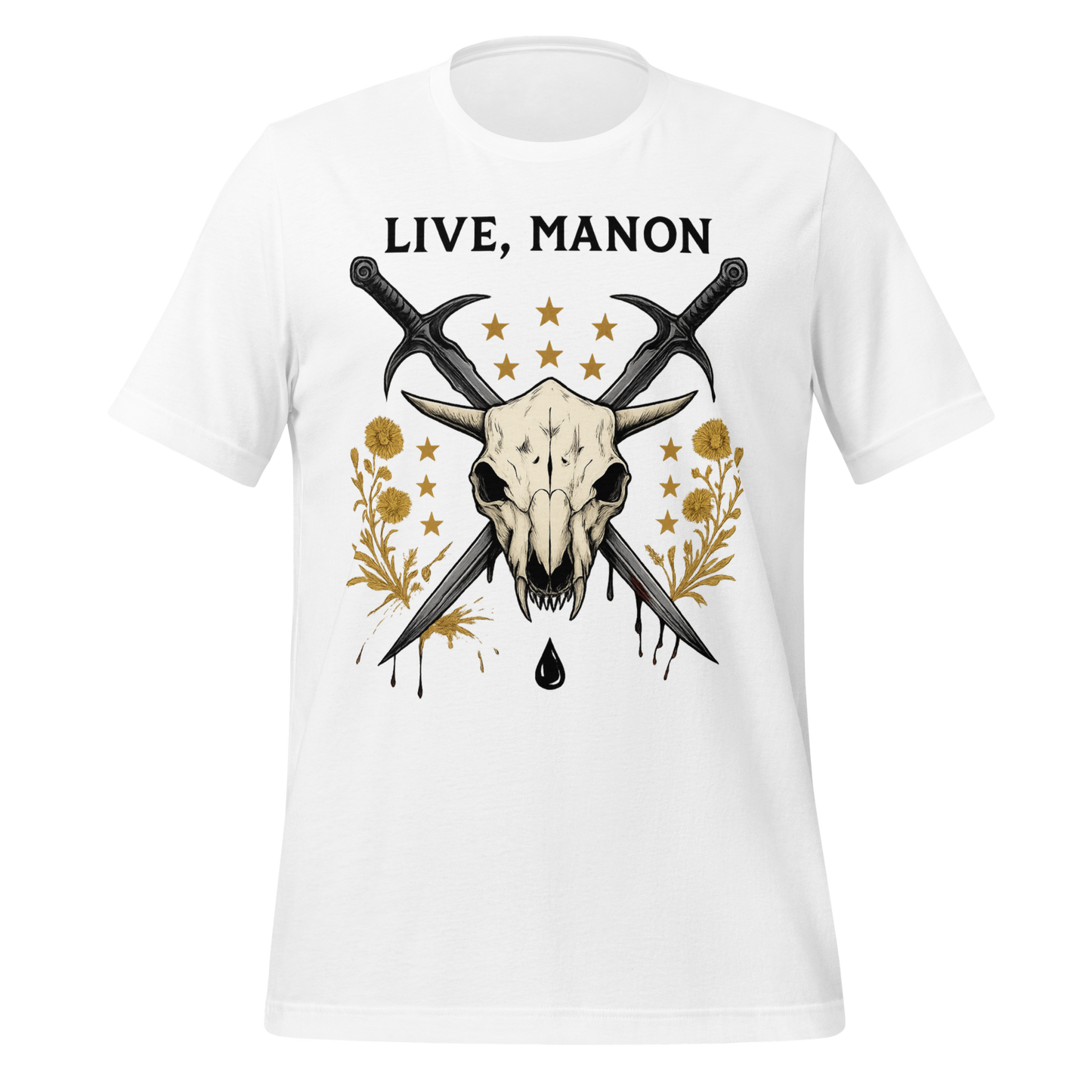 Live Manon Skull Tee