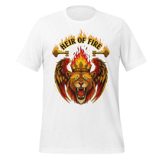 Heir Of Fire Crowned Lion Tee - MagicMerchEmporium