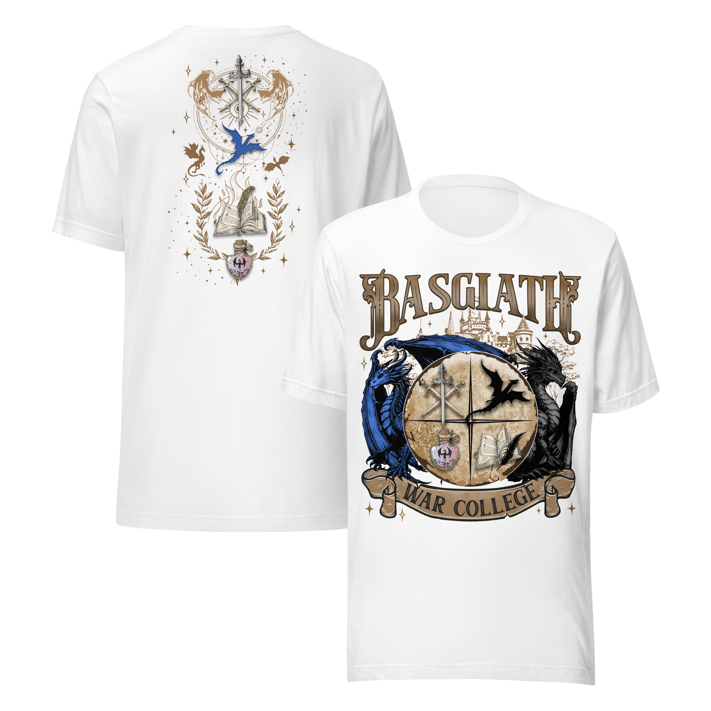 Basgiath War College Fourth Wing Inspired Tee