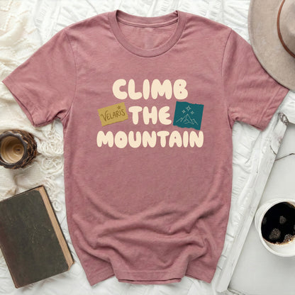 CLIMB THE MOUNTAIN VELARIS graphic T-shirt product type
Climb The Mountain
Velaris
Mountain Graphic
Adventure Tee
Fantasy Inspired
Bookish Apparel
Travel Shirt
Outdoors Enthusiast
Hiking Tee
Journey Design
Graphic T-shirt
Pink Tee
Dusty Rose Top
Crewneck Shirt
Casual Wear
Nature Lover
Explore More
ACOTAR Inspired
Fantasy Reader
Unique Design
