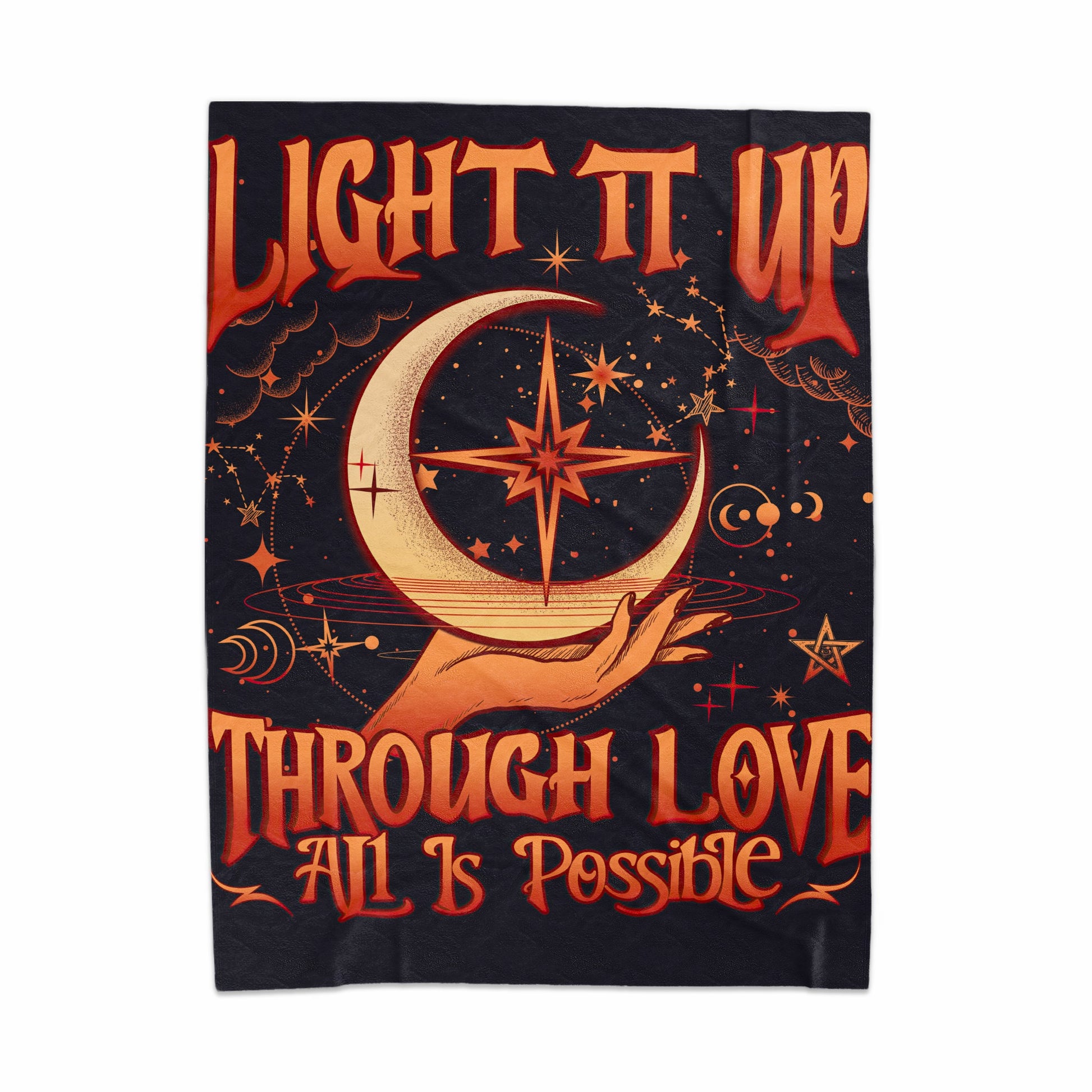 Light It Up Through Love All Is Possible Tapestry
