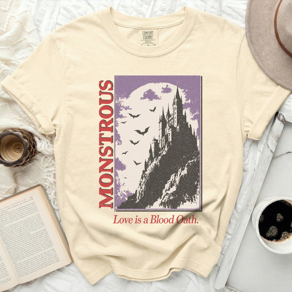 Monstrous Blood Oath Tee in Ivory