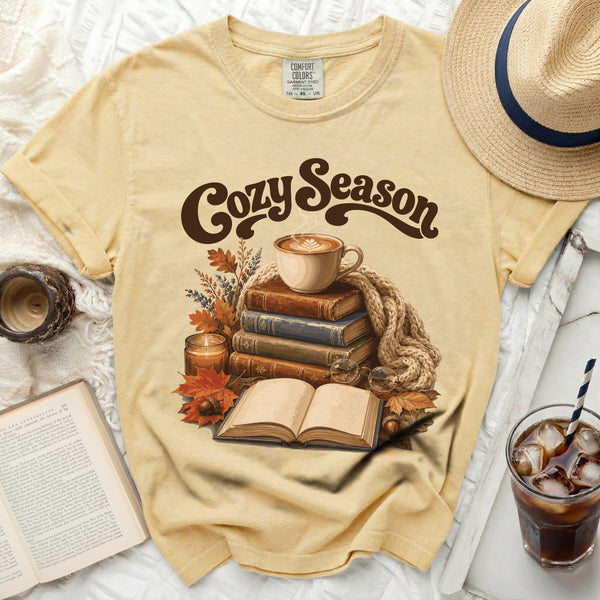 Cozy Season Tee in Butter