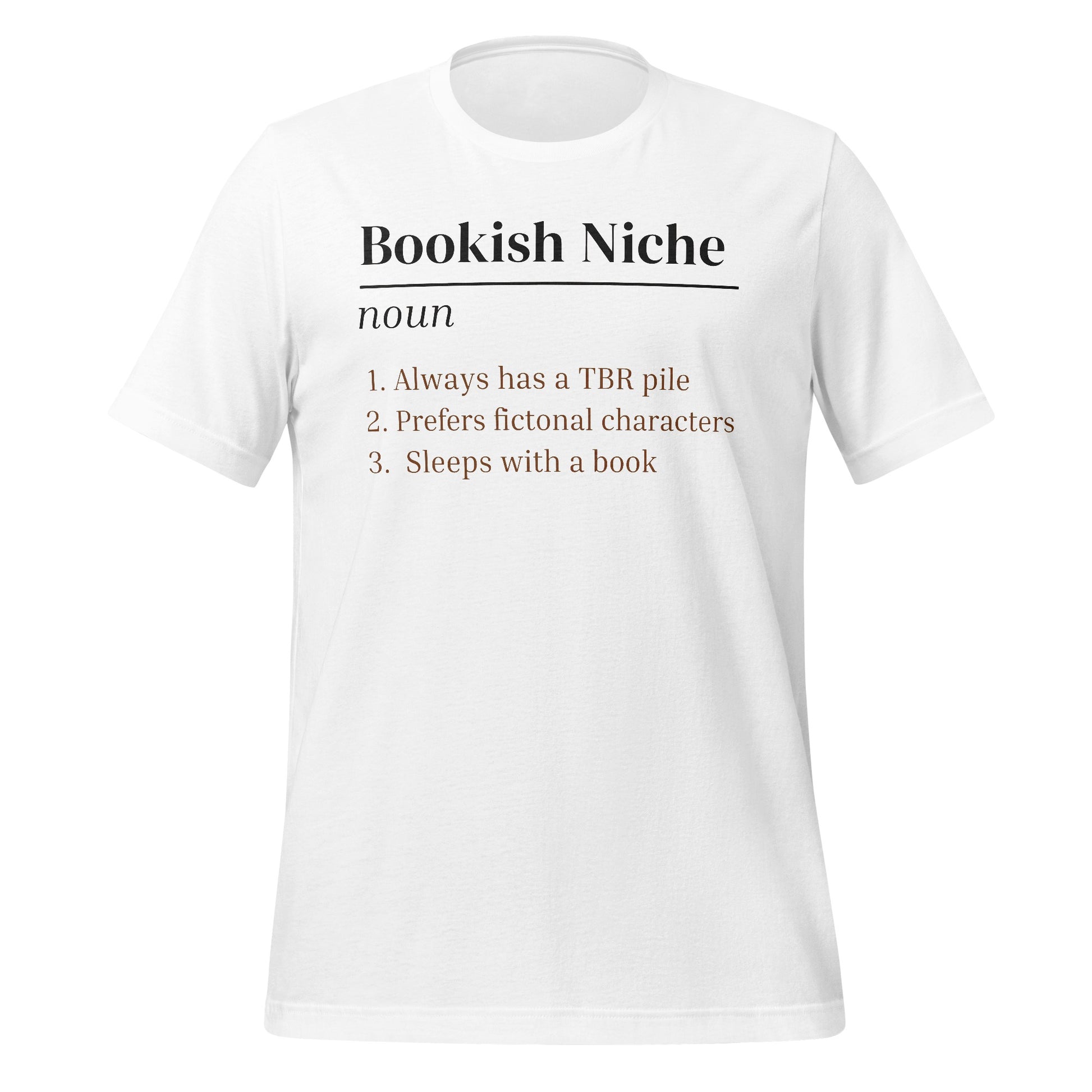 Bookish Niche T-Shirt for Avid Readers and Bibliophiles