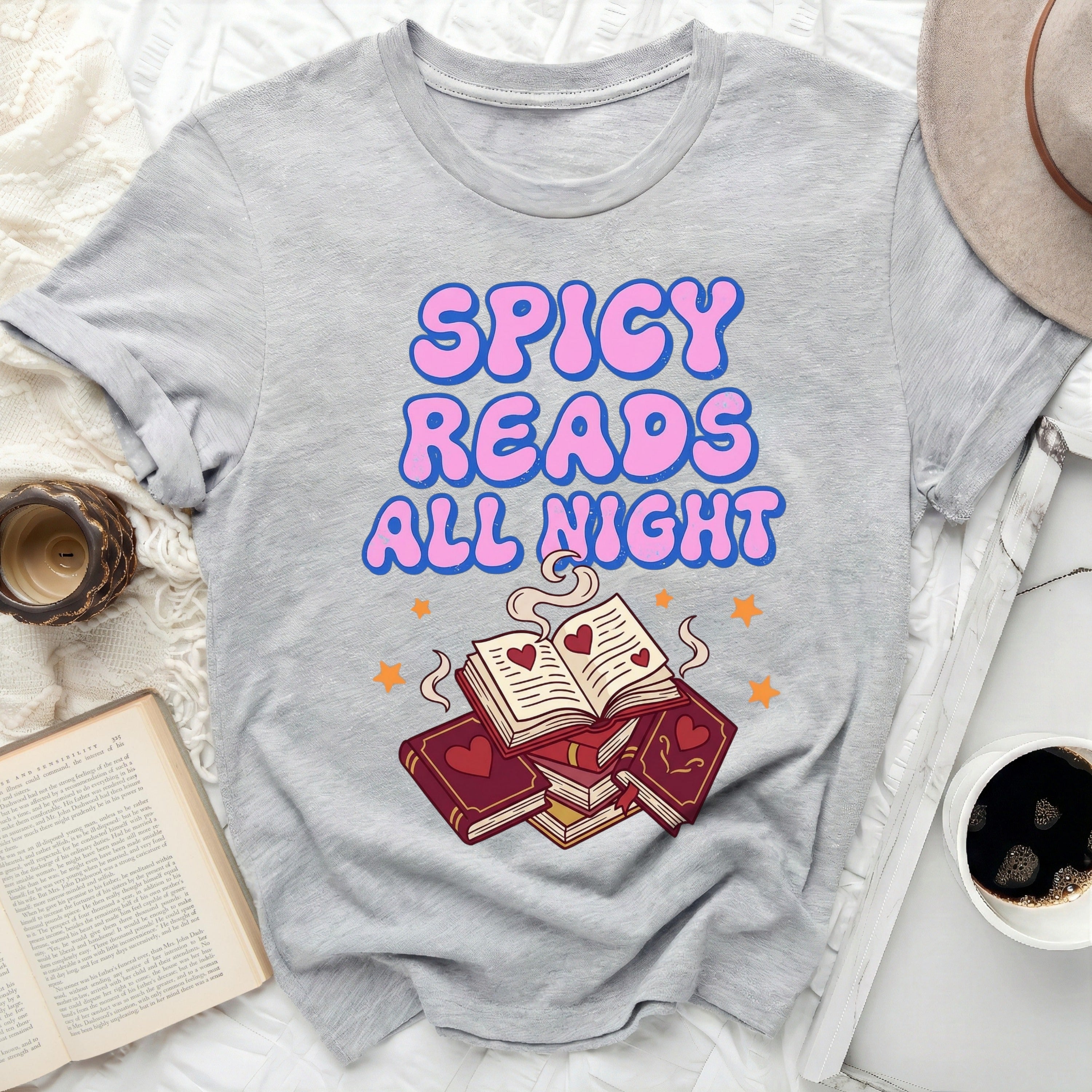 Spicy Reads All Night Books Love Enthusiast product type