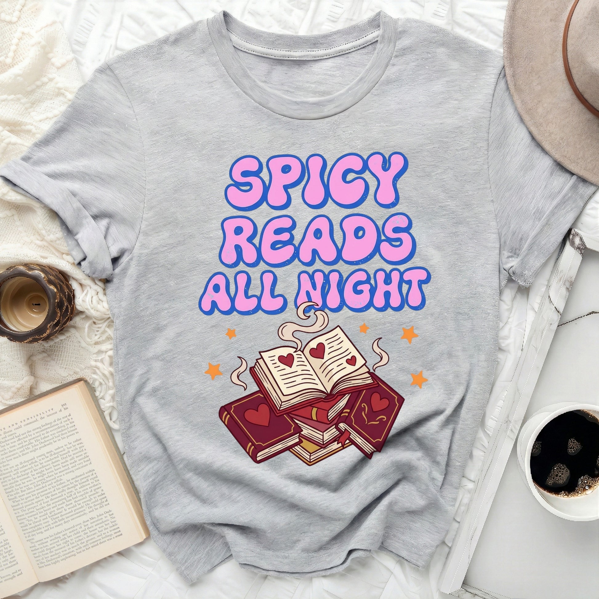 Spicy Reads All Night Books Love Enthusiast product type