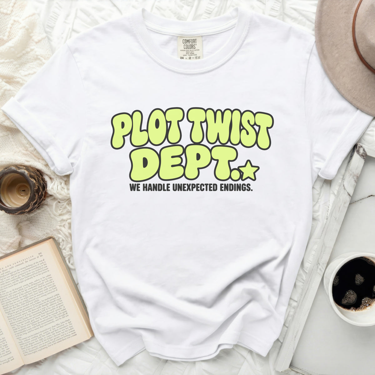 Plot Twist Dept Tee
