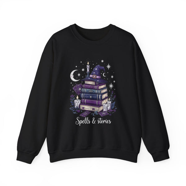 Spells Stories Sweatshirt in Black
