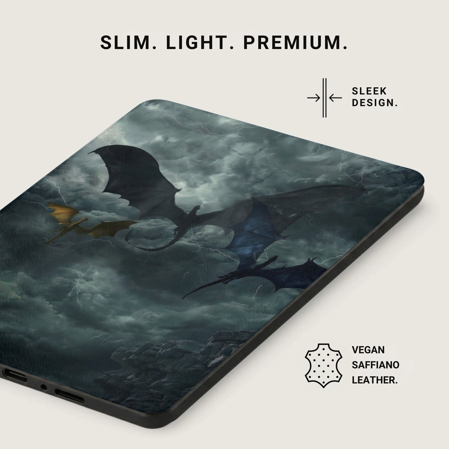 SLIM LIGHT PREMIUM SLEEK DESIGN Flying Dragons Storm Lightning product type