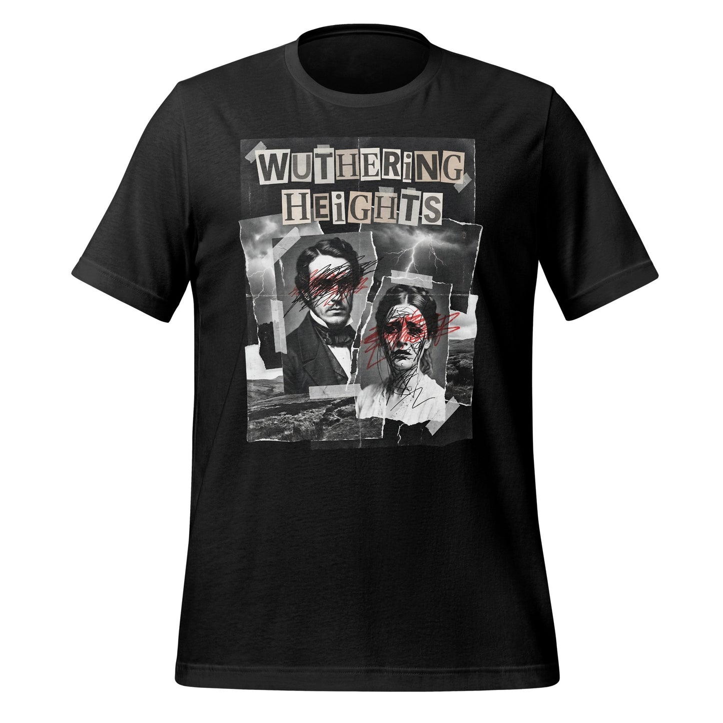 Wuthering Heights Gothic Art Graphic T-Shirt