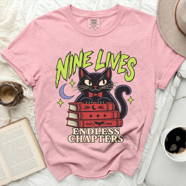 Nine Lives Endless Chapters Tee in Blossom