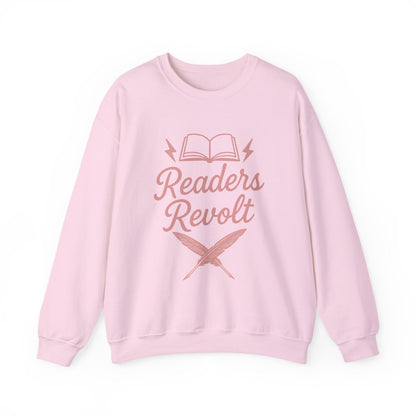 Readers Revolt Graphic Sweatshirt Literary Apparel