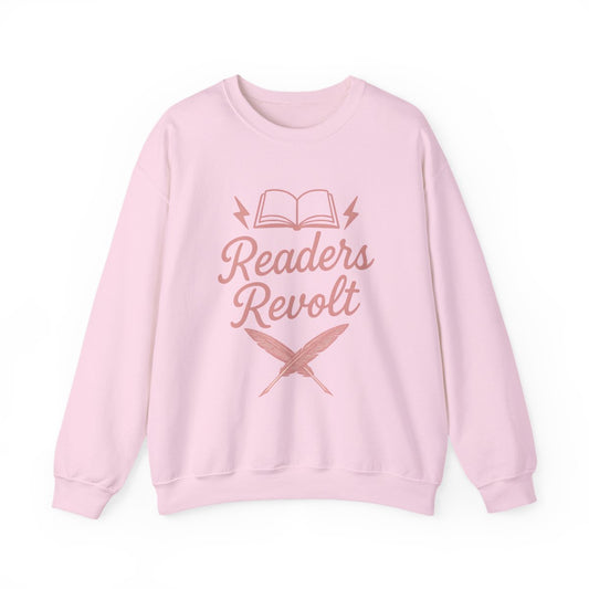 Readers Revolt Graphic Sweatshirt Literary Apparel