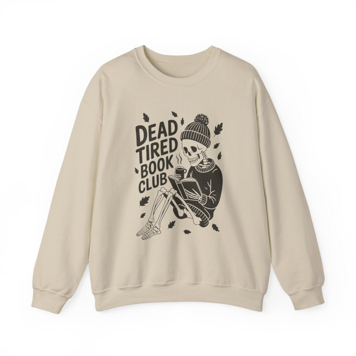 Dead Tired Book Club Skeleton Sweatshirt Product