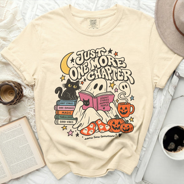 One More Chapter Ghost Tee in Ivory