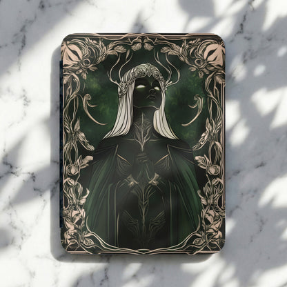 Dark Elf Queen Mystic Art Elven Forest Goddess product type