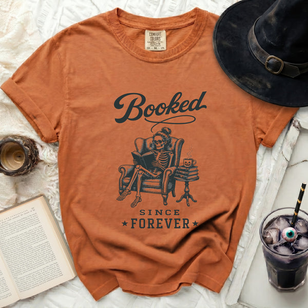 Booked Since Forever Tee in Yam