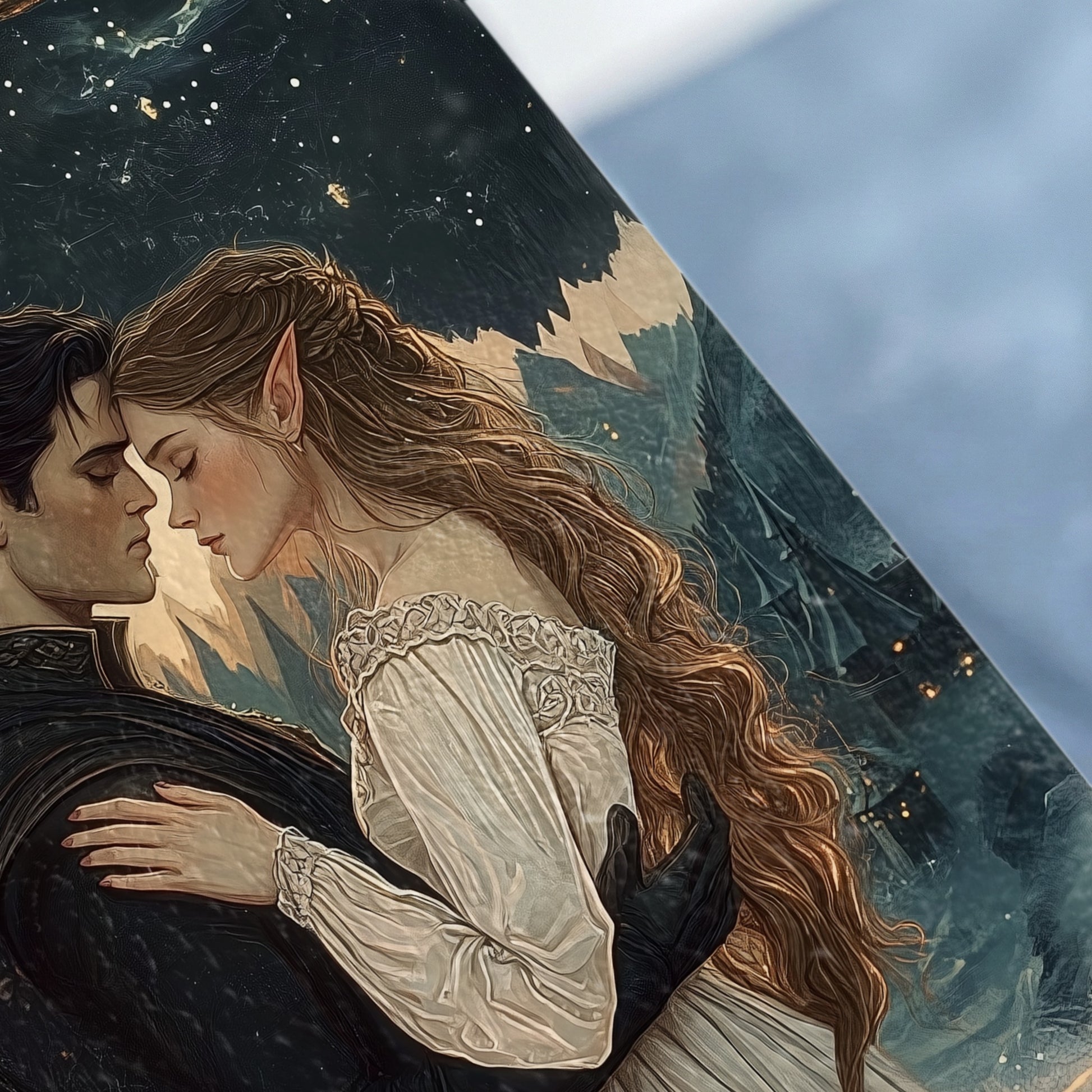 Elven Romance Fantasy Embrace Starry Night product type