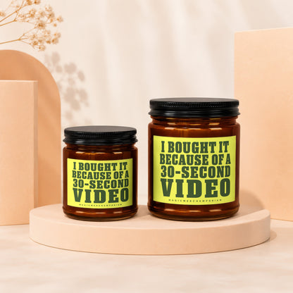 Viral Video Candle