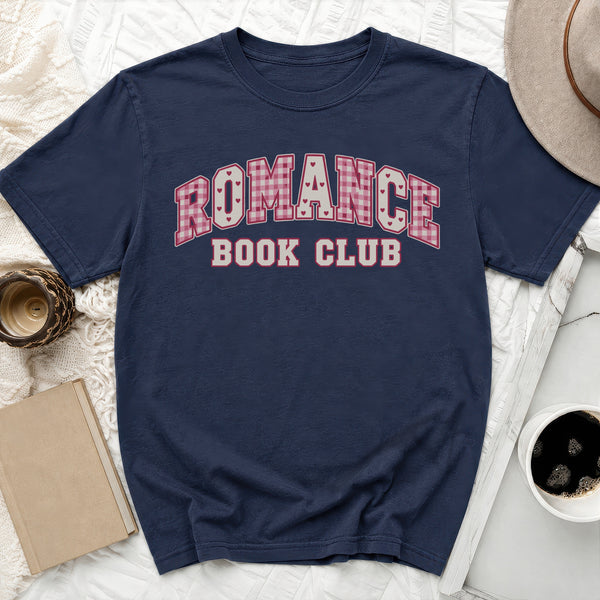 Romance Book Club Tee in True Navy