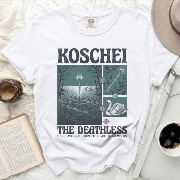 Koschei The Deathless Tee in White