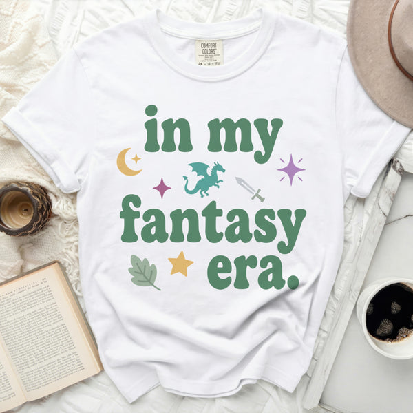 Whimsical Fantasy Era Tee in White