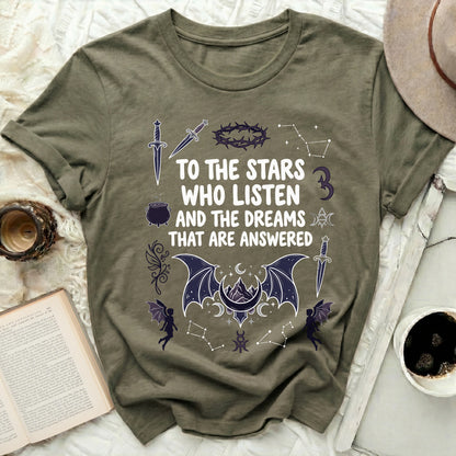 Stars Who Listen Dreams Answered Graphic product type