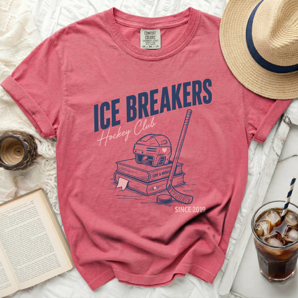 Ice Breakers Hockey Club Tee in Crunchberry