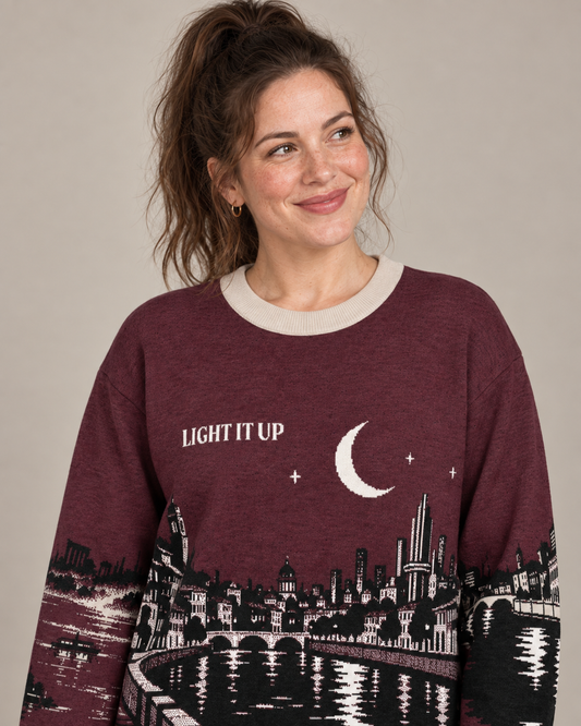 Light It Up Knitted Sweater
