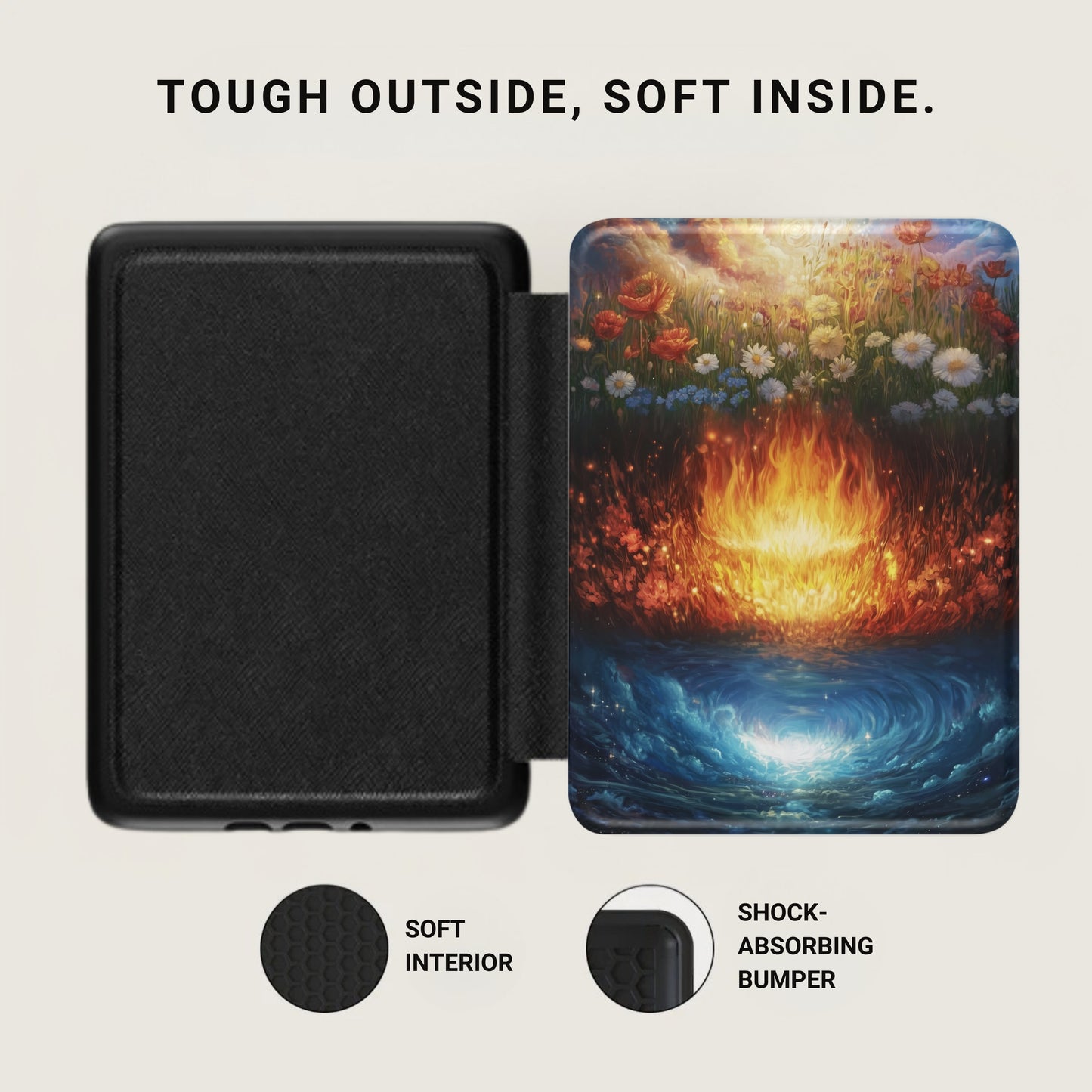 TOUGH OUTSIDE SOFT INSIDE SHOCK-ABSORBING BUMPER product type
