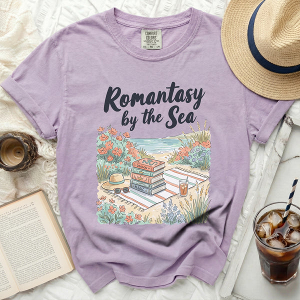 Romantasy by the Sea Tee in Orchid