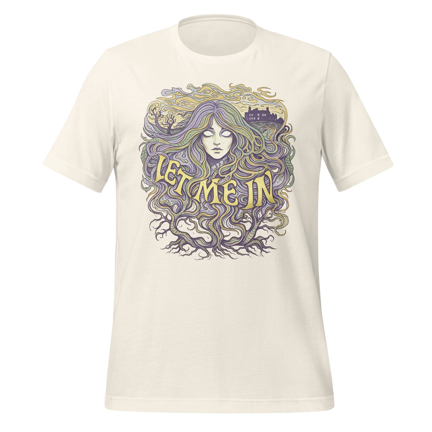 Let Me In Haunted House and Ghost T-shirt