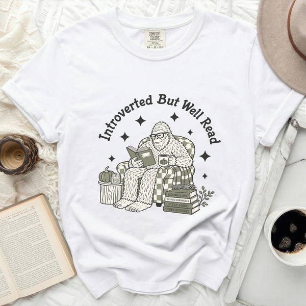 Cozy Cryptid Tee in White