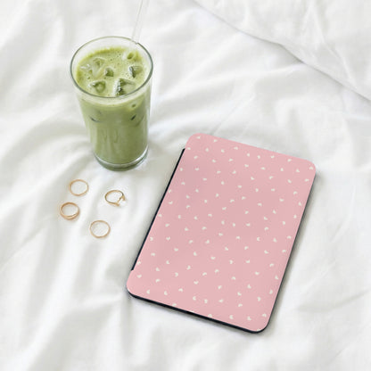 Pink Polka Dot Pattern Tablet Cover or Case Product