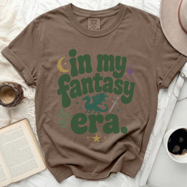 My Fantasy Era Dragon Tee in Espresso