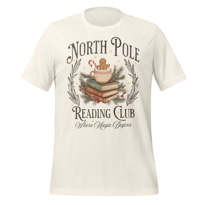 North Pole Reading Club Where Magic Begins shirt