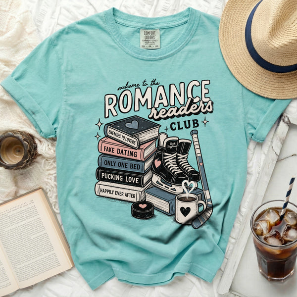 Pucking Love Romance Readers Tee in Island Reef