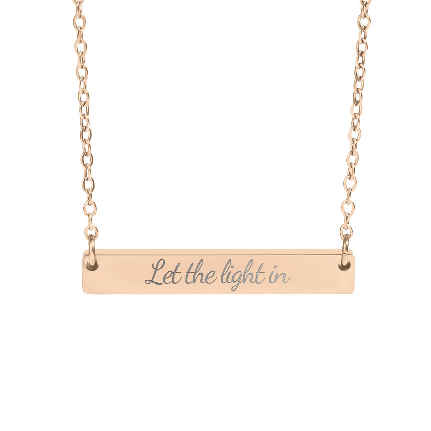 Let the Light In Necklace - MagicMerchEmporium