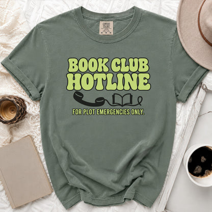 Book Club Hotline Tee