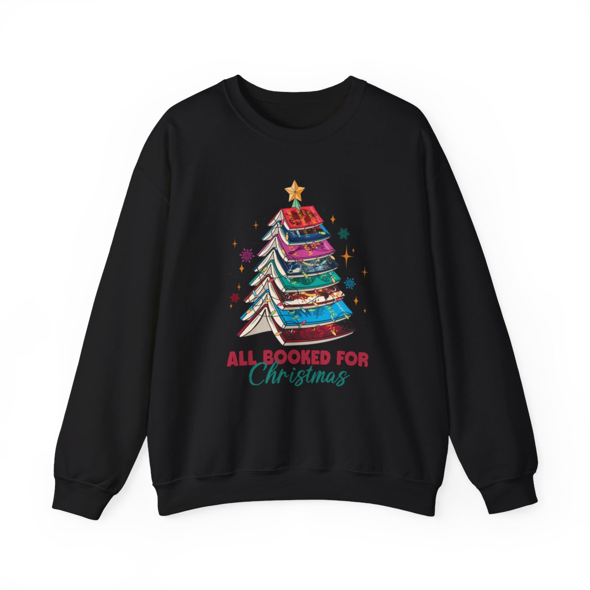 All Booked for Christmas Sweatshirt Festive Wear