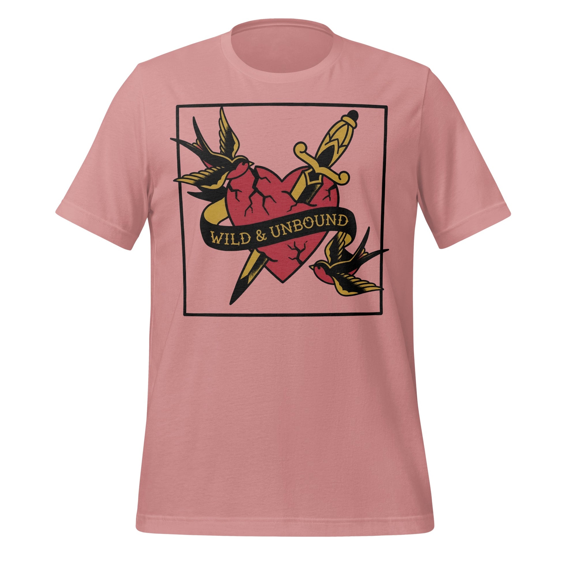 Wild & Unbound Heart and Dagger Graphic T-Shirt