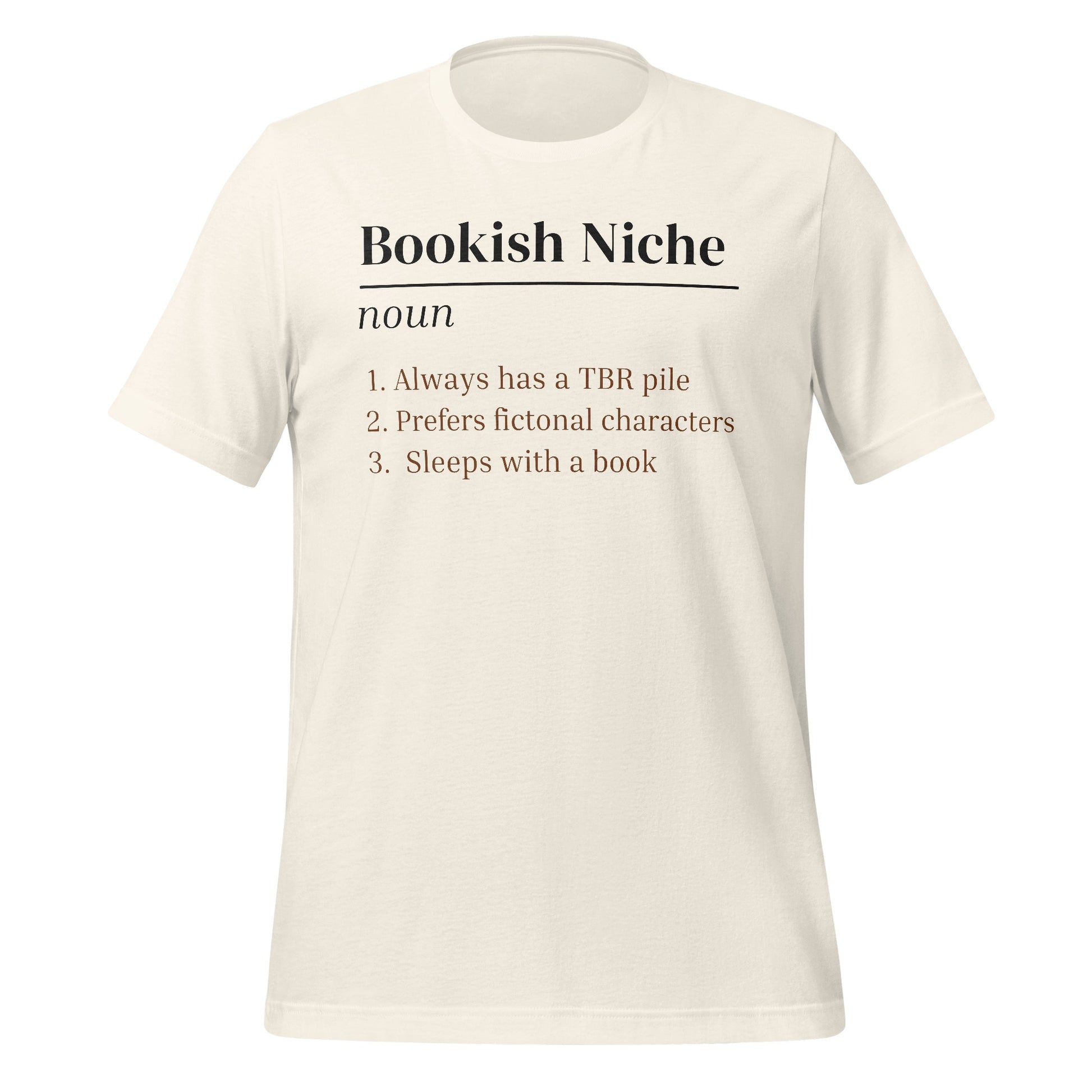 Bookish Niche Always Has TBR Pile Graphic Tee